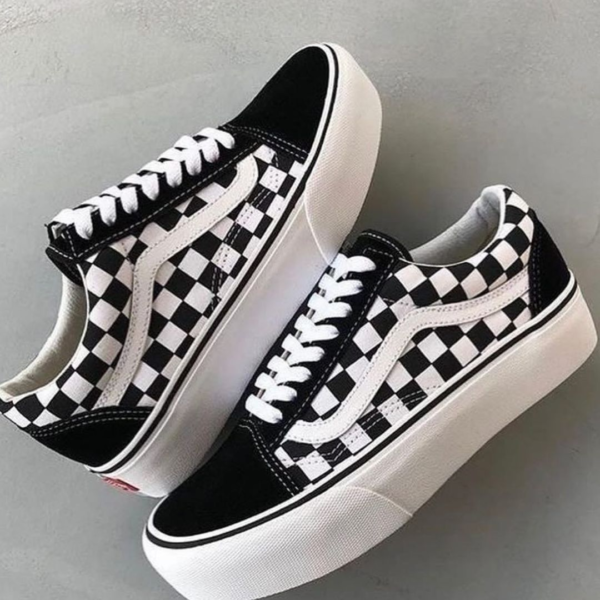 VANS CUADRADITOS ALTAS